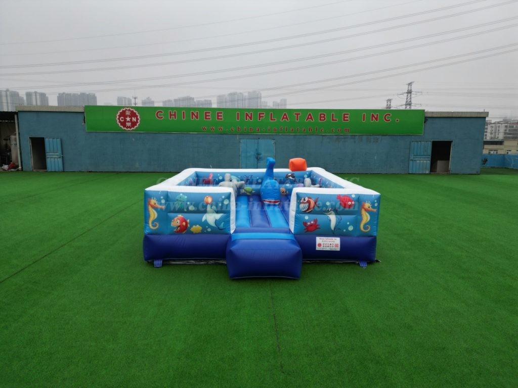 T6-5000 Ocean Themed Inflatable Bouncer