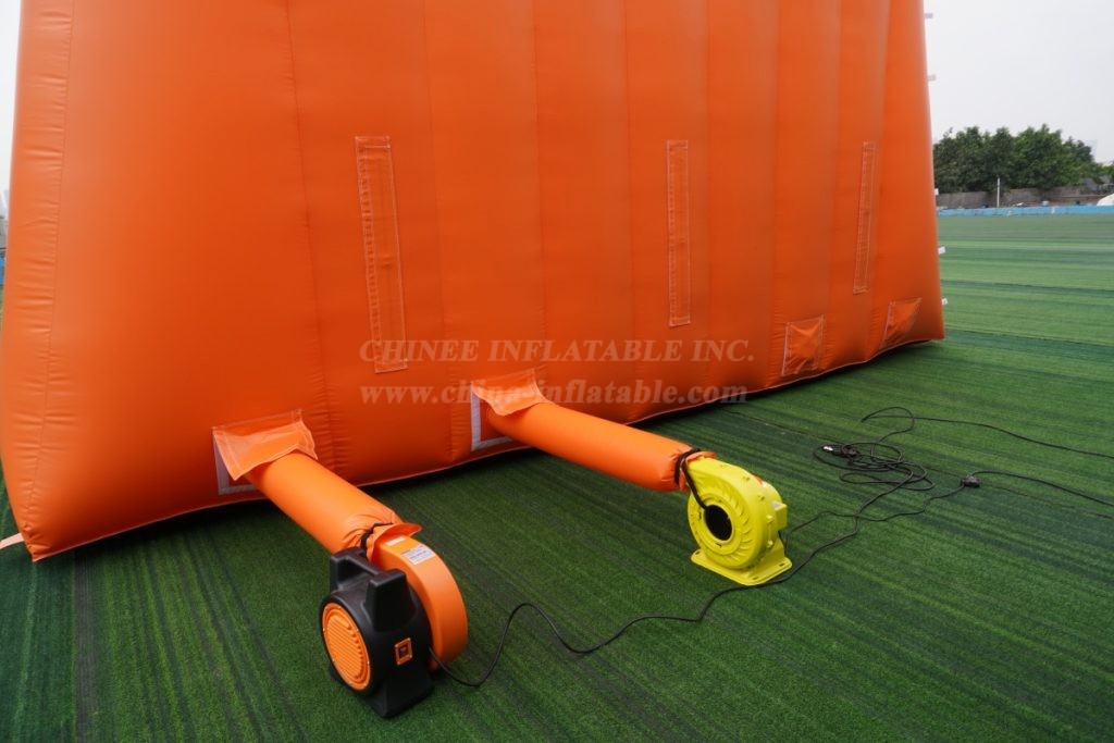 T8-4177B Halloween Pumpkin Slide & Pool