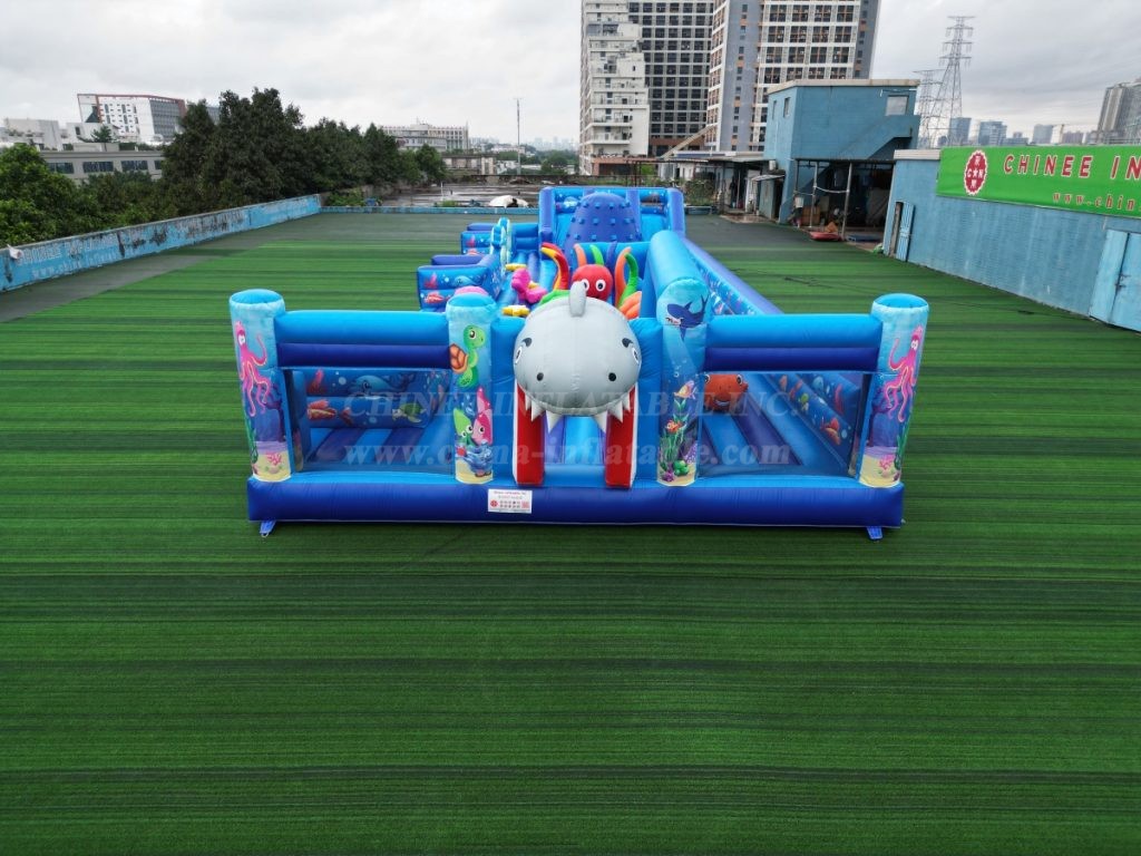 T6-4390 Ocean Theme Inflatable Park
