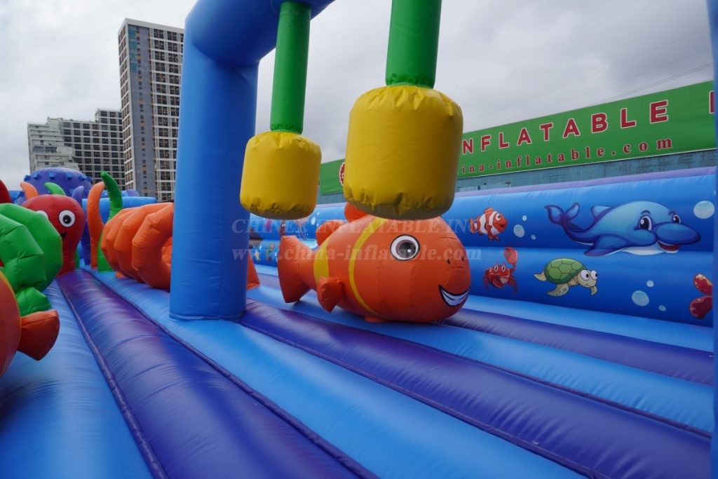 T6-4390 Ocean Theme Inflatable Park