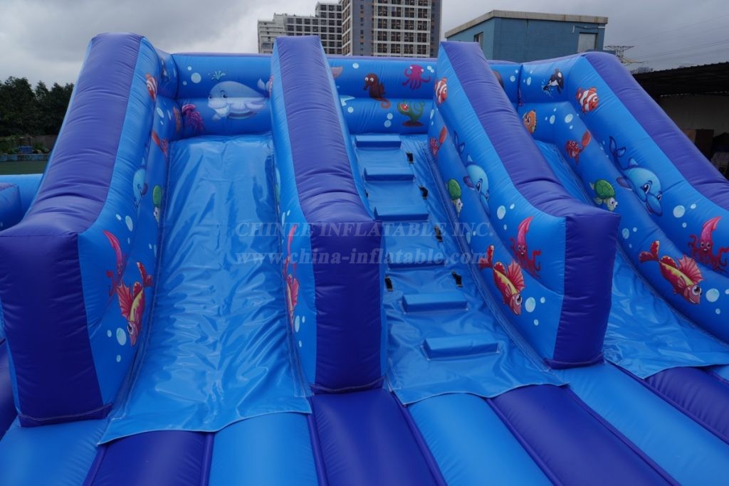 T6-4390 Ocean Theme Inflatable Park