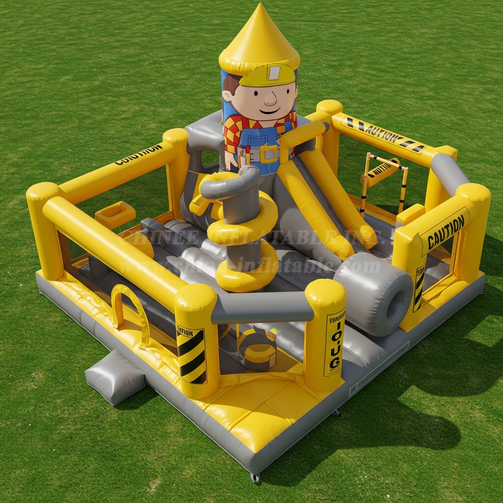 T2-8519 Bob The Builder Inflatable Combos