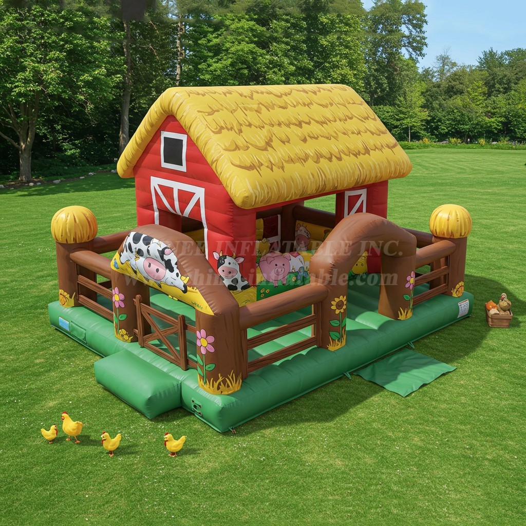 T2-8529 Farm Inflatable Combos