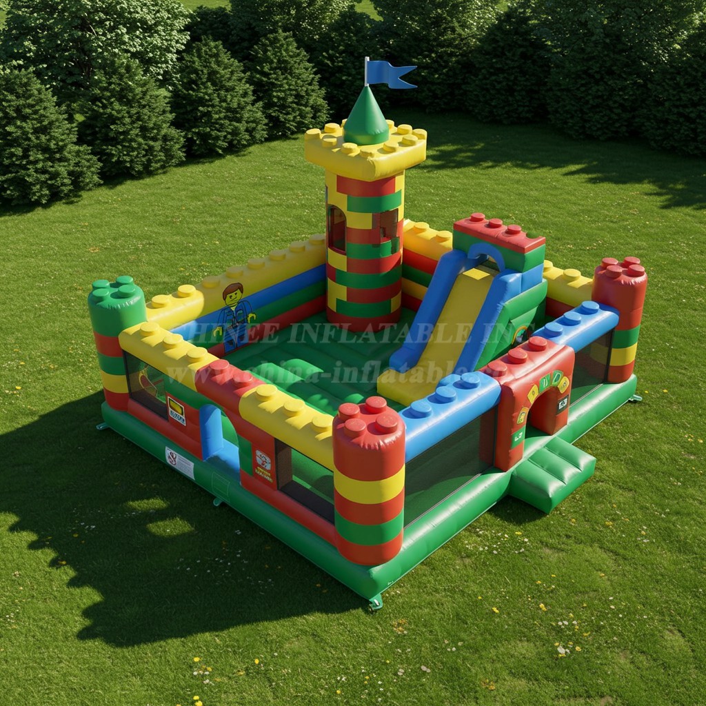 T2-8538 Lego Inflatable Castles