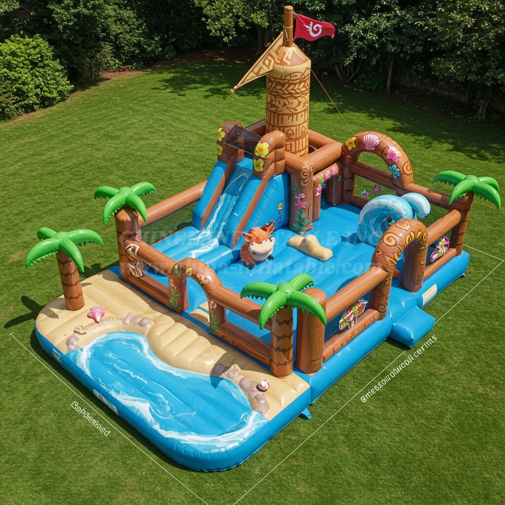 T2-8545 Moana Inflatable Combos