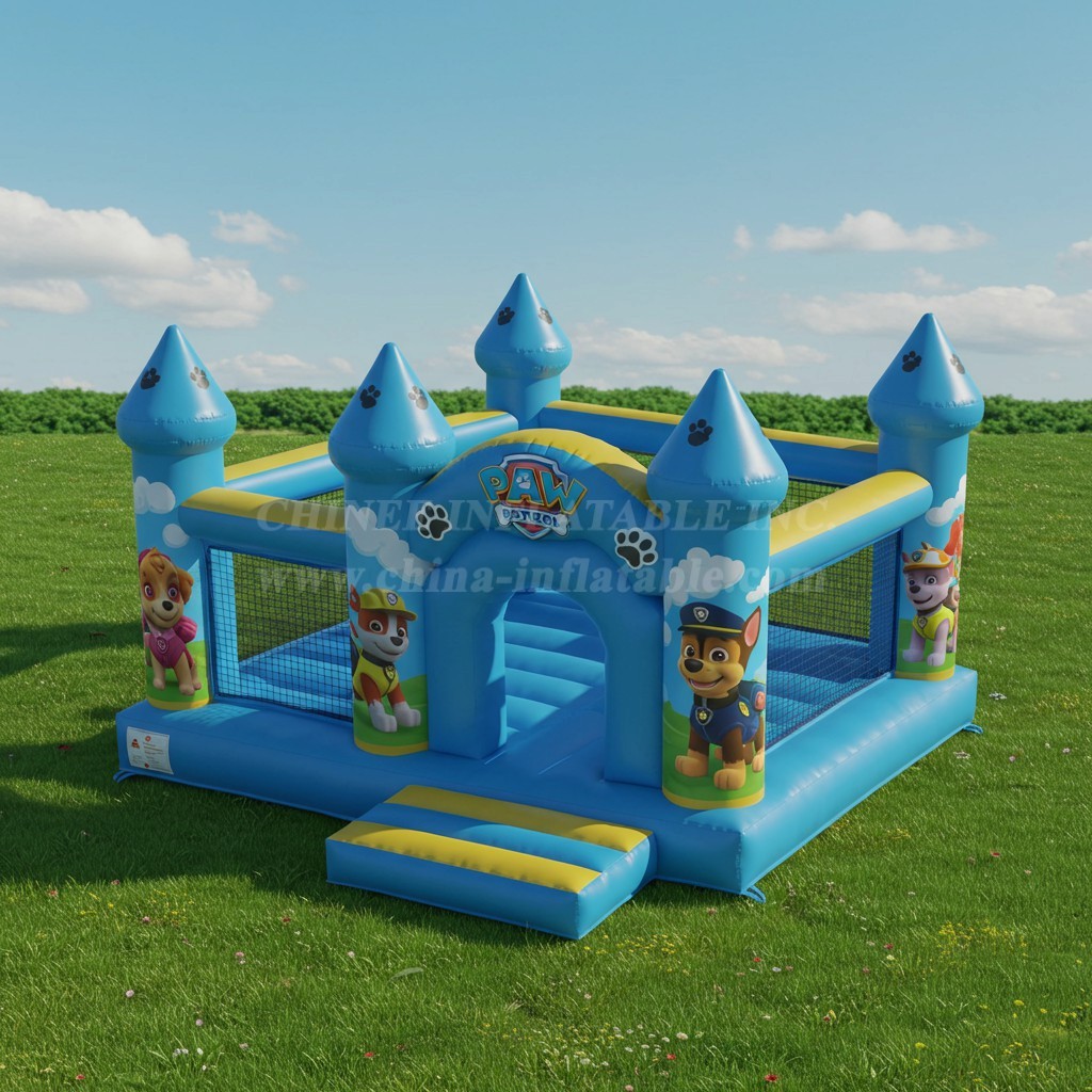 T2-8552 Paw Patrol Inflatable Castles