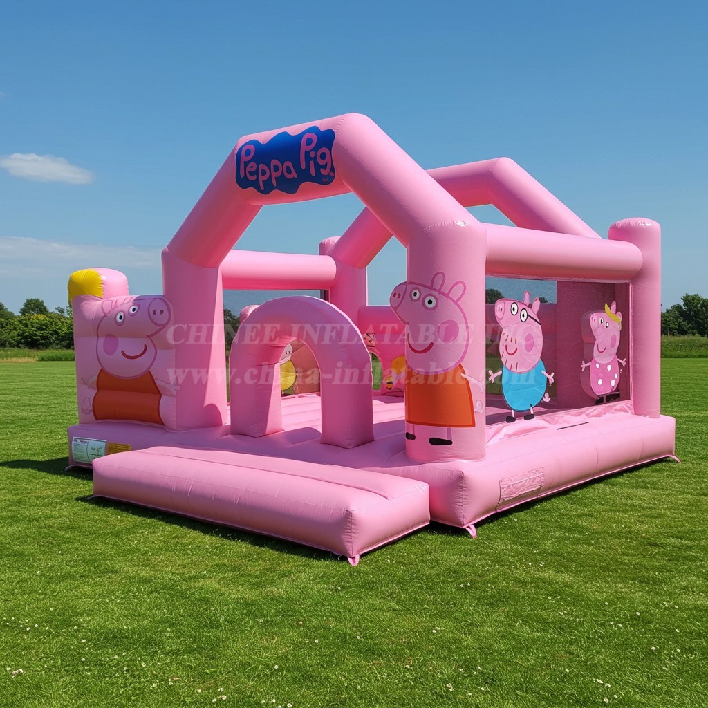 T2-8553 Peppa Pig Inflatable Bouncer