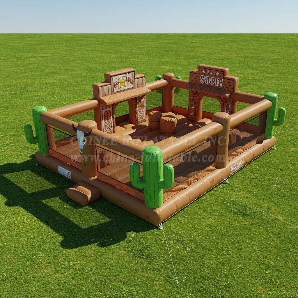 T2-8577 Wild West Inflatable Bouncer