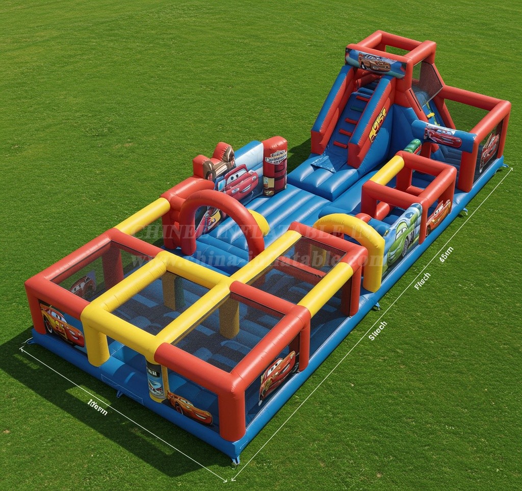 T6-6009 Cars Inflatable Funcity