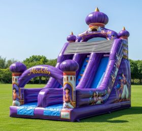 T8-8091 Aladdin Theme Inflatable Dry Slide