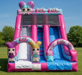 T8-8199 L.O.L.Surprise Theme Inflatable Dry Slide