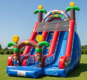 T8-8330 Super Mario Theme Inflatable Dry Slide