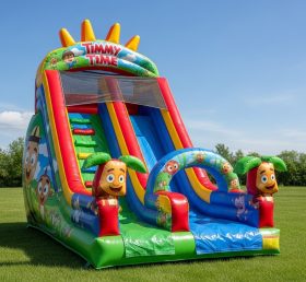 T8-8362 Timmy Time Theme Inflatable Dry Slide