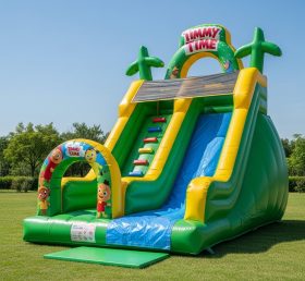 T8-8363 Timmy Time Theme Inflatable Dry Slide