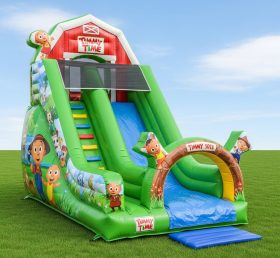 T8-8365 Timmy Time Theme Inflatable Dry Slide