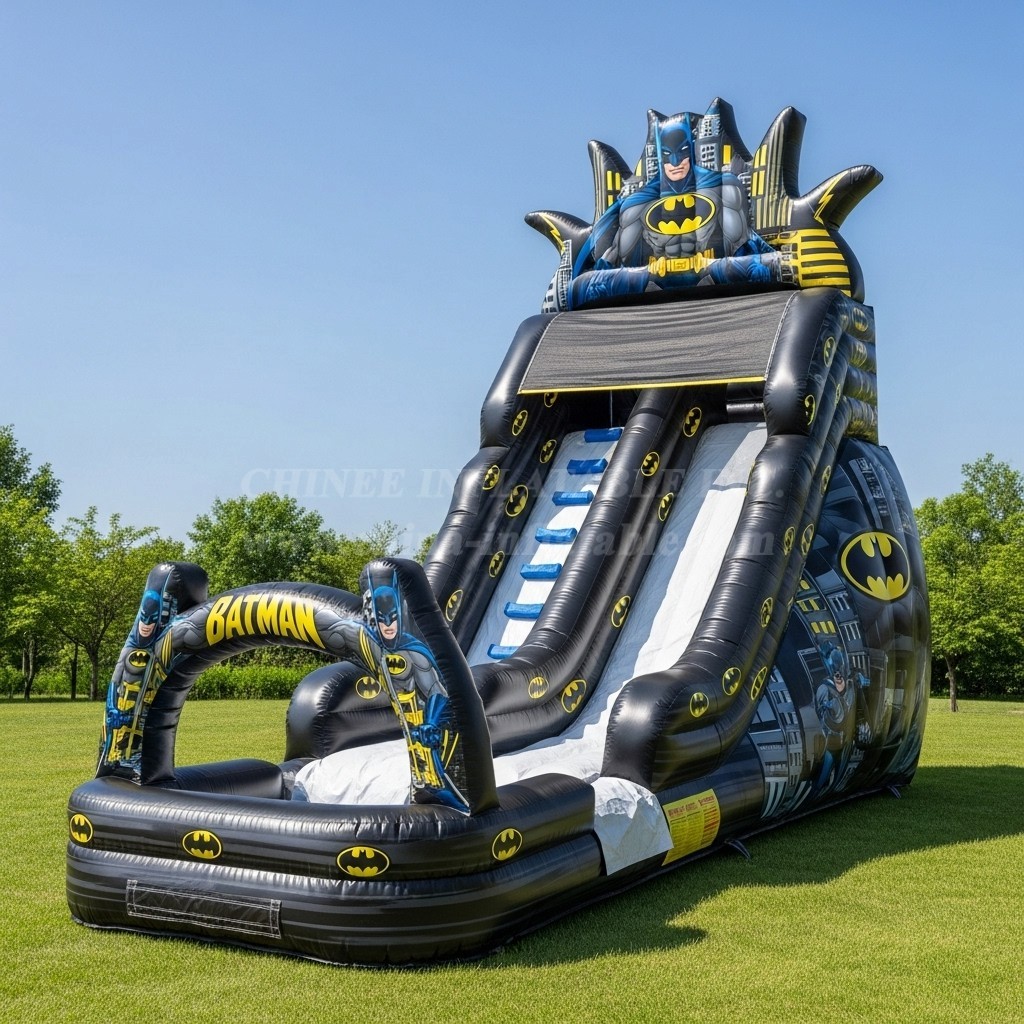 T8-8410 Batman Theme Inflatable Water Slide