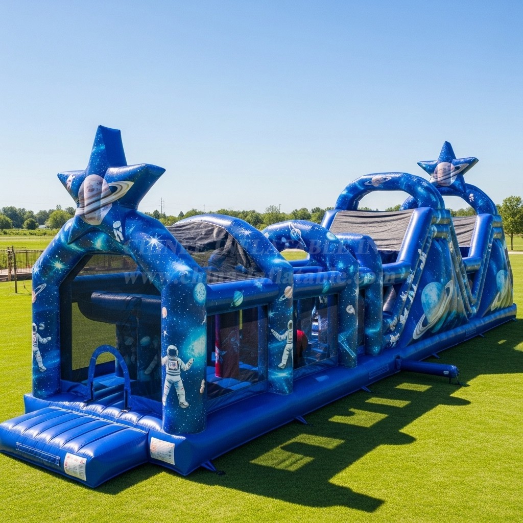 T7-3667 Space Inflatable Obstacle Courses
