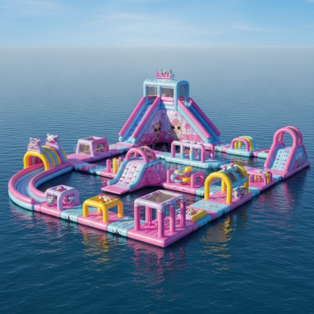 S217 L.O.L.Surprise Theme Inflatable Water Park