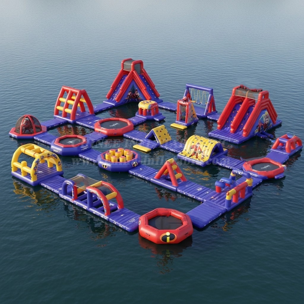 S276 The Incredibles Theme Inflatable Water Park