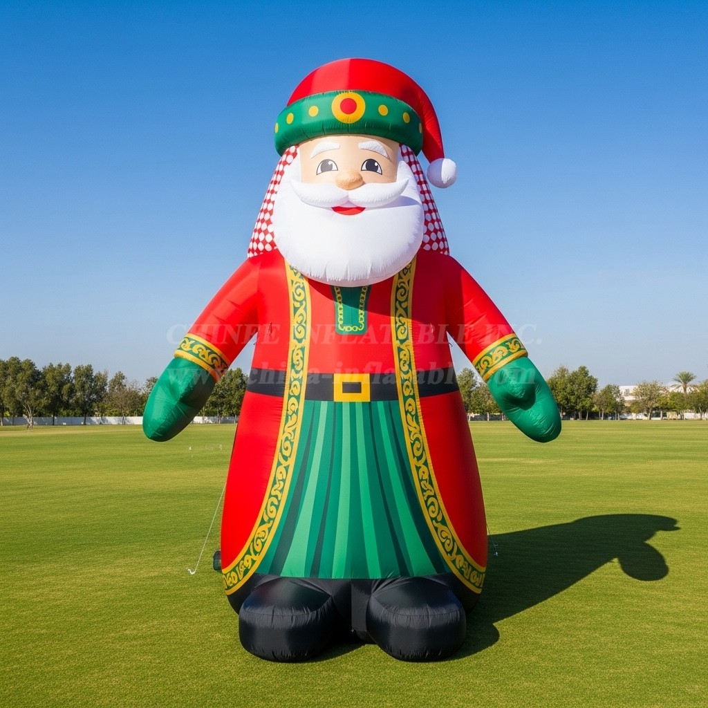 C1-446 Middle Eastern style inflatable Santa Claus