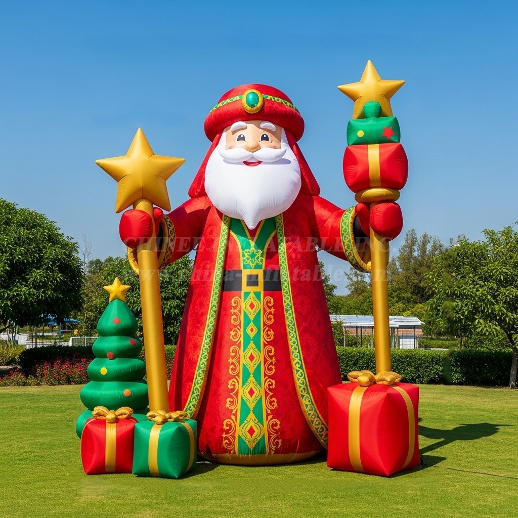 C1-449 Middle Eastern style inflatable Santa Claus