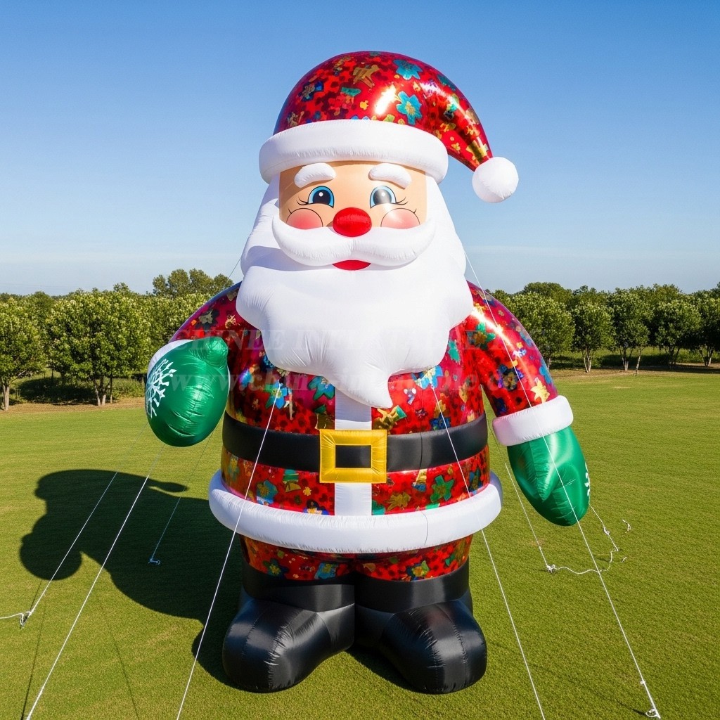 C1-459 Y2K-style inflatable Santa Claus