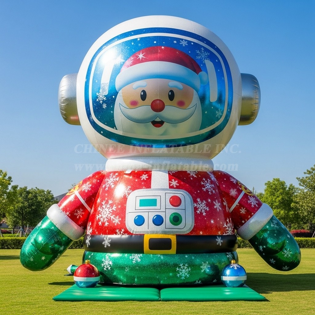 C1-565 Astronaut-style inflatable Santa Claus