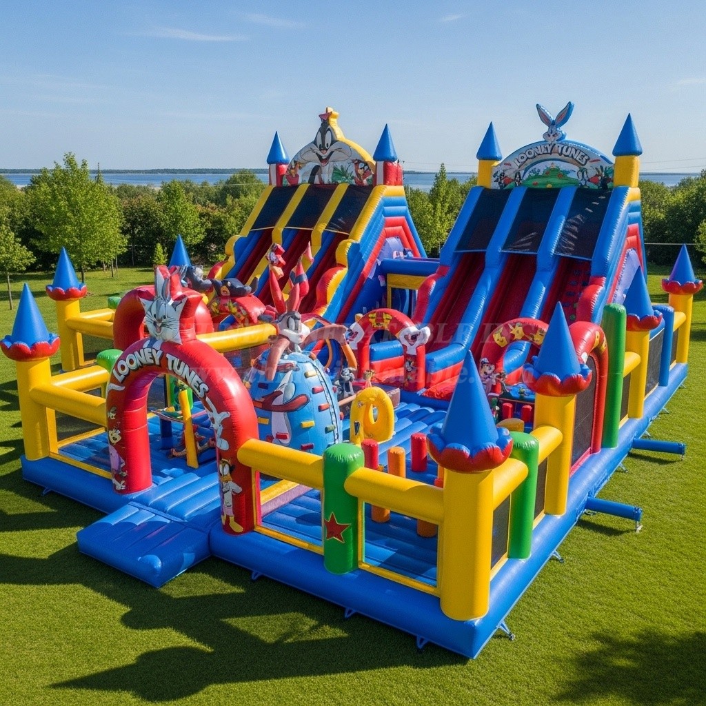 GF2-295 Looney Tunes Theme Inflatable Park