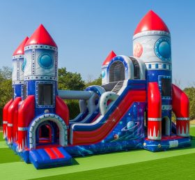 T6-6370 Rocket Theme Inflatable Playground