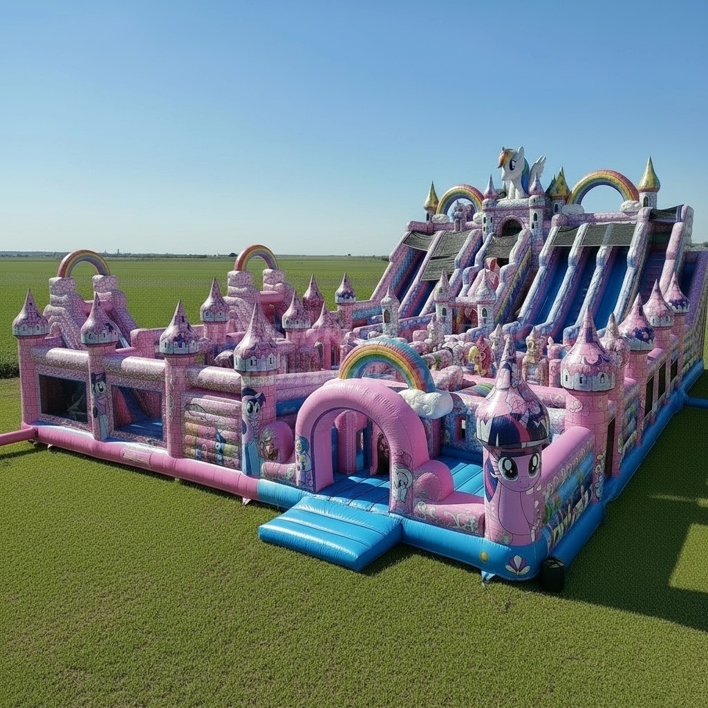 GF2-335 My Little Pony Theme Inflatable Park