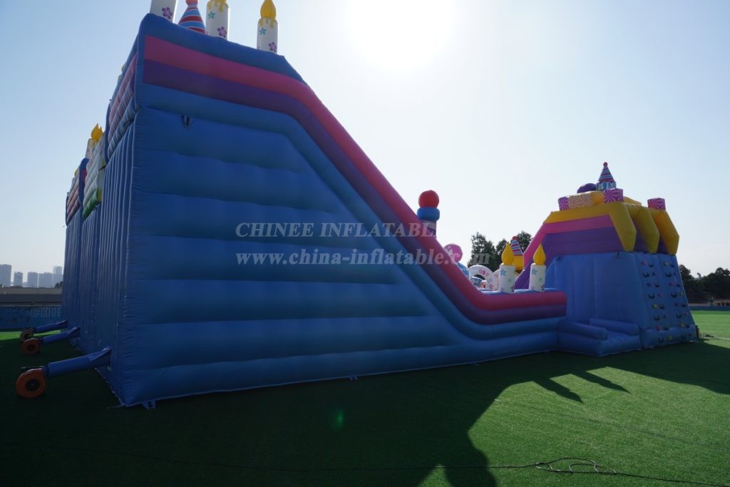 GF2-352 Birthdays Theme Inflatable Park