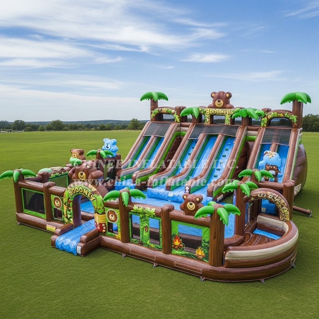 Pool3-580 Boonie Bears Theme Pool Water Park