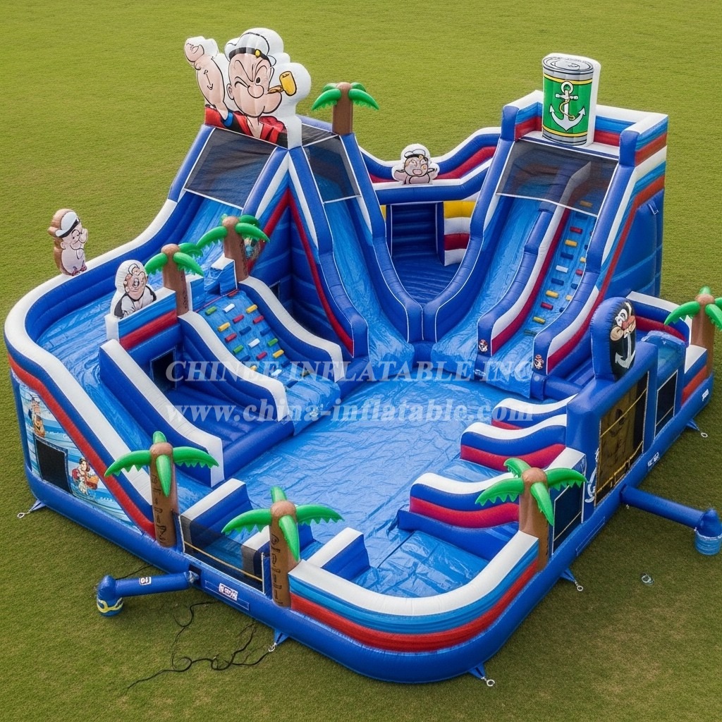 Pool3-669 Popeye Theme Pool Water Park