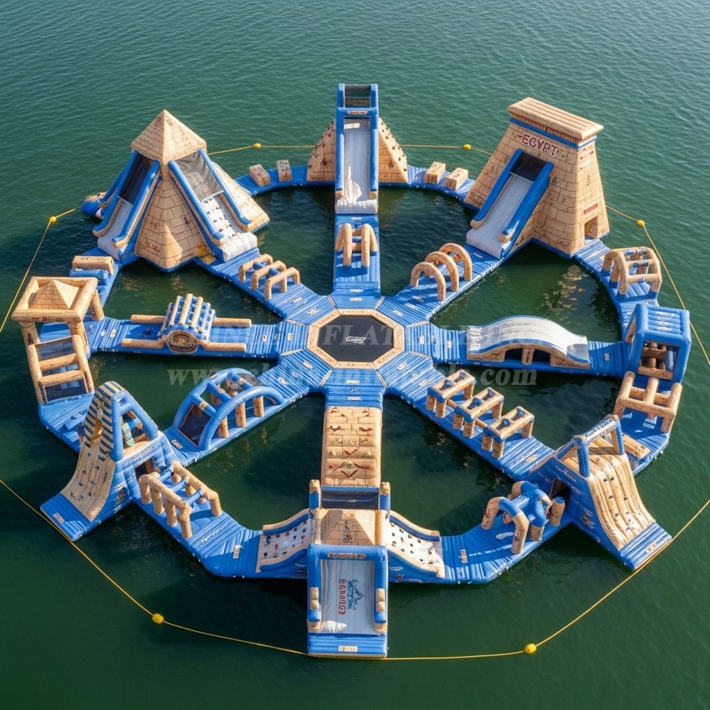 S451 Egypt Theme Inflatable Water Park