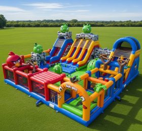 T6-6383 Angry Birds Theme Inflatable Funcity