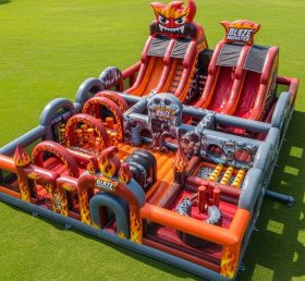 T6-6392 Blaze Monster Theme Inflatable Funcity