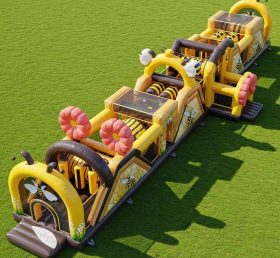 T7-3709 Bee Theme Inflatable Obstacle Course