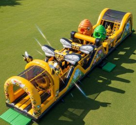 T7-3711 Bee Theme Inflatable Obstacle Course