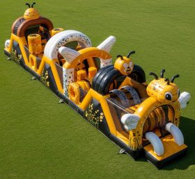 T7-3713 Bee Theme Inflatable Obstacle Course
