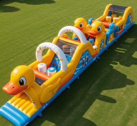 T7-3783 Duck Theme Inflatable Obstacle Course