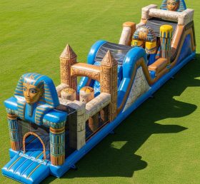 T7-3796 Egypt Theme Inflatable Obstacle Course