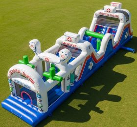 T7-3868 Hospital Theme Inflatable Obstacle Course