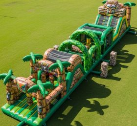 T7-3876 Jungle Theme Inflatable Obstacle Course
