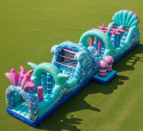 T7-3900 Mermaid Theme Inflatable Obstacle Course