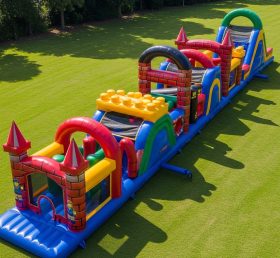 T7-4210 Lego Theme Inflatable Obstacle Course