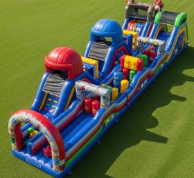 T7-4331 Roblox Theme Inflatable Obstacle Course