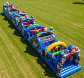 T7-4333 Roblox Theme Inflatable Obstacle Course