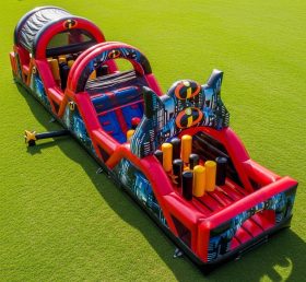 T7-4405 The Incredibles Theme Inflatable Obstacle Course
