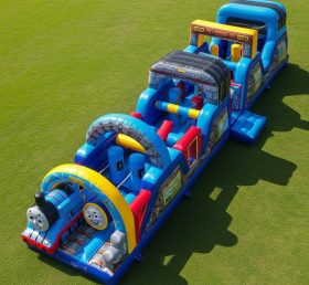 T7-4424 Thomas & Friends Theme Inflatable Obstacle Course