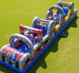 T7-4453 Transformers Theme Inflatable Obstacle Course